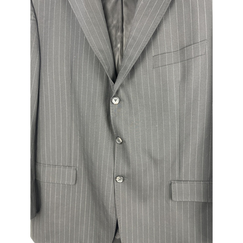 Sorrani Sartoriale x Loro Piana Zelander Merino Wool Pinstripe Blazer 58 L US 48 - Picture 5 of 16